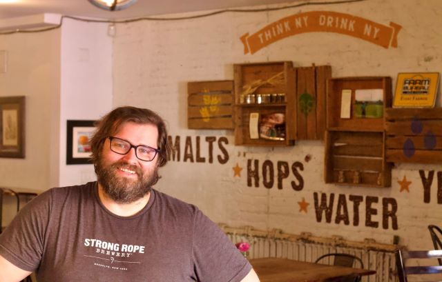 Strong Rope Brewery Owner Jason Sahler