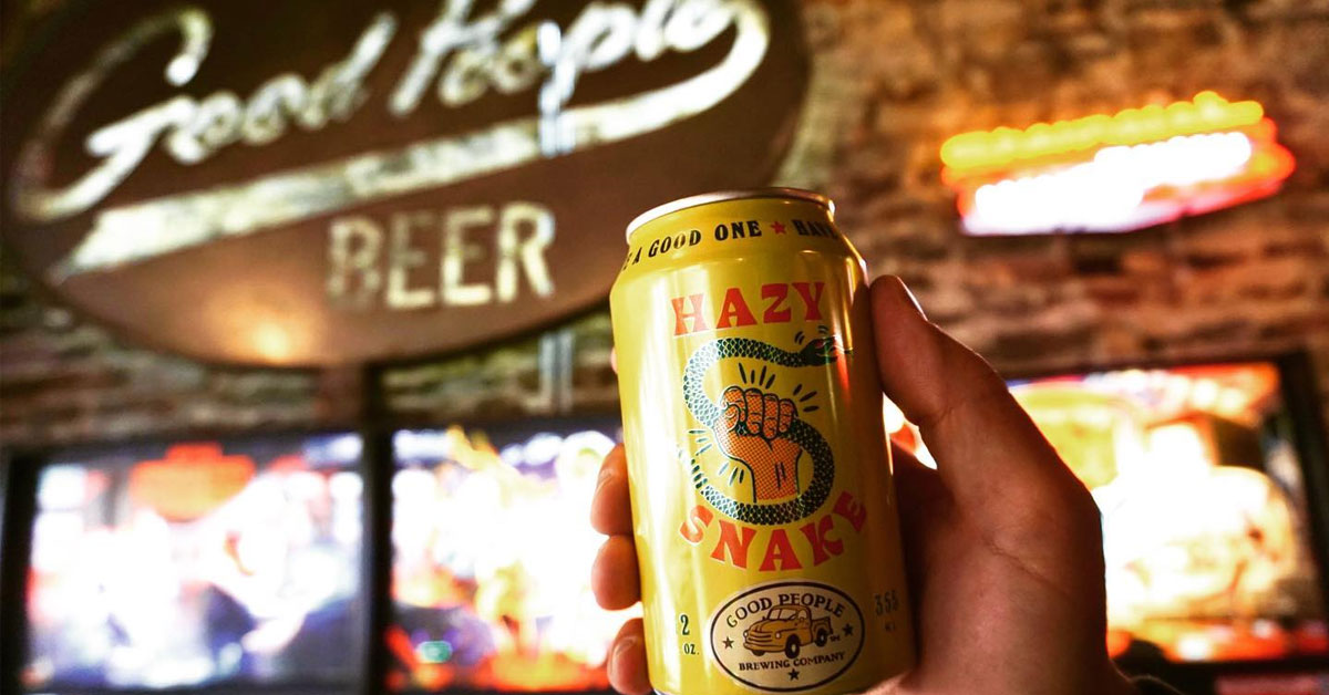 Good People Brewing | Hazy Snake IPA – PorchDrinking.com