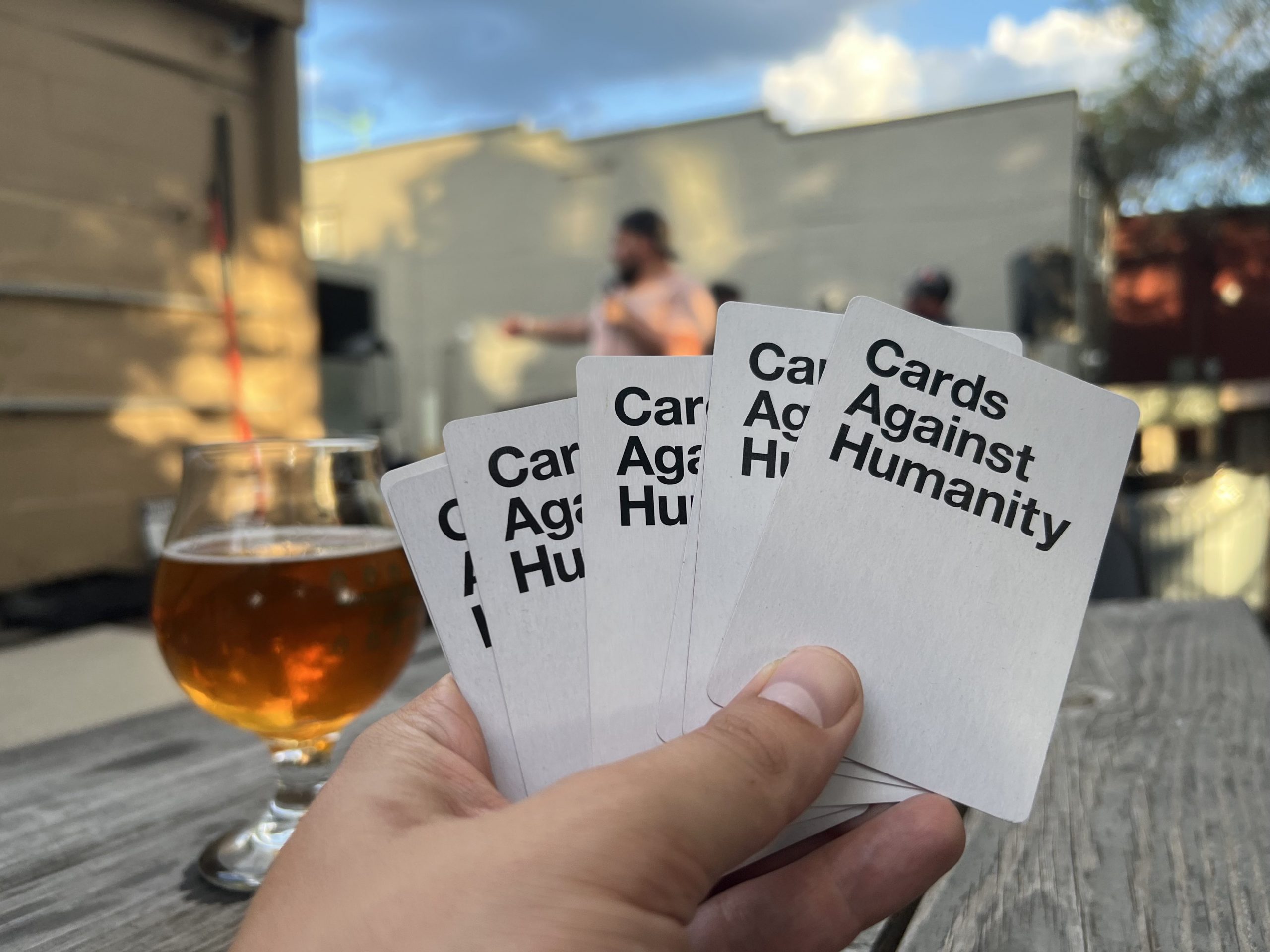 Cards Against Humanity at Kings Bluff Brewery
