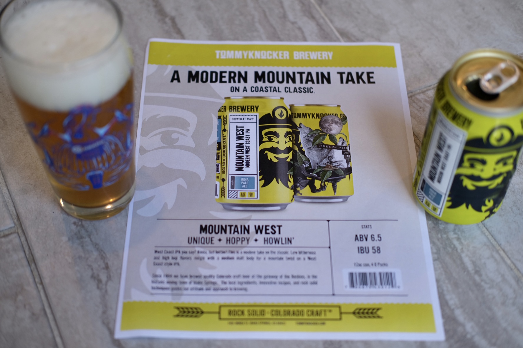 Tommyknocker Mountain West Modern West Coast IPA