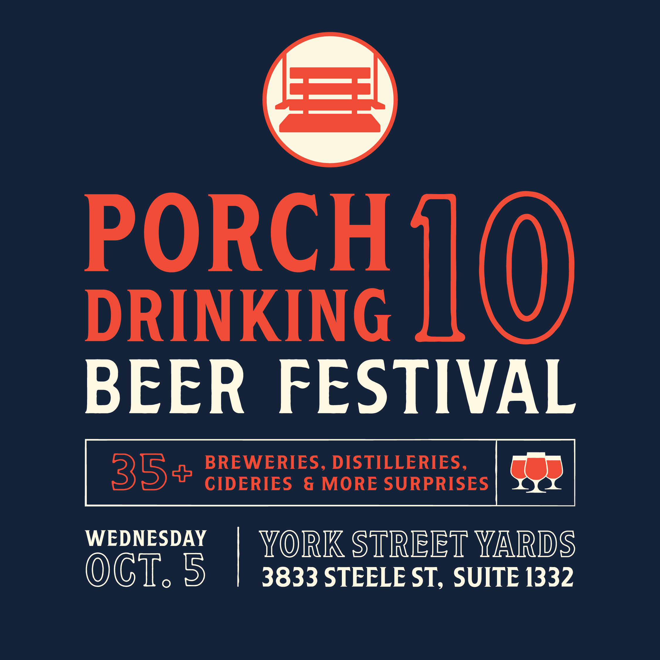 PorchDrinking's 10th Anniversary Beer Festival