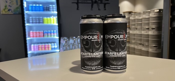 The Empourium Brewing Company's World Beer Cup bronze medal winner, Atari's Lantern four-pack
