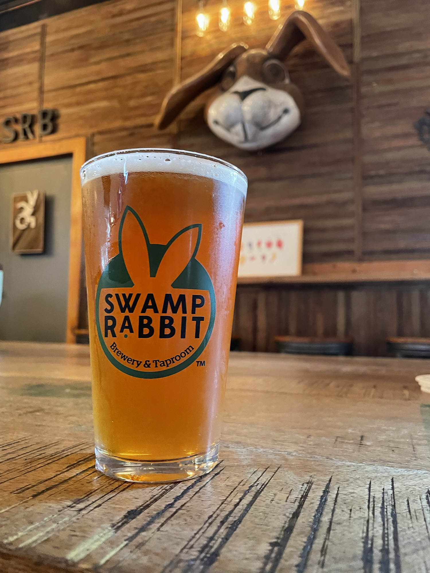 Honey Bunny Ale by Swamp Rabbit Brewery