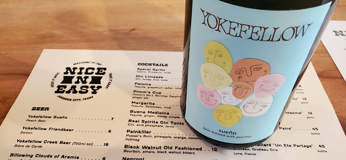 Yokefellow Beer  Sueño Peach Saison –