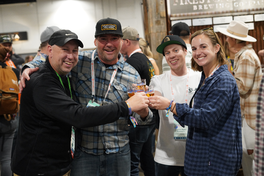 GABF 2022 Day 1 Recep Cheers with Firestone Walker