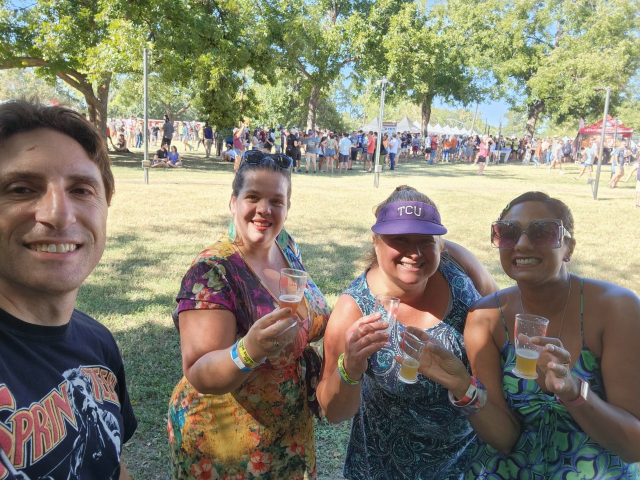 Texas Craft Brewers Festival 2022 Ruvani de Silva and friends