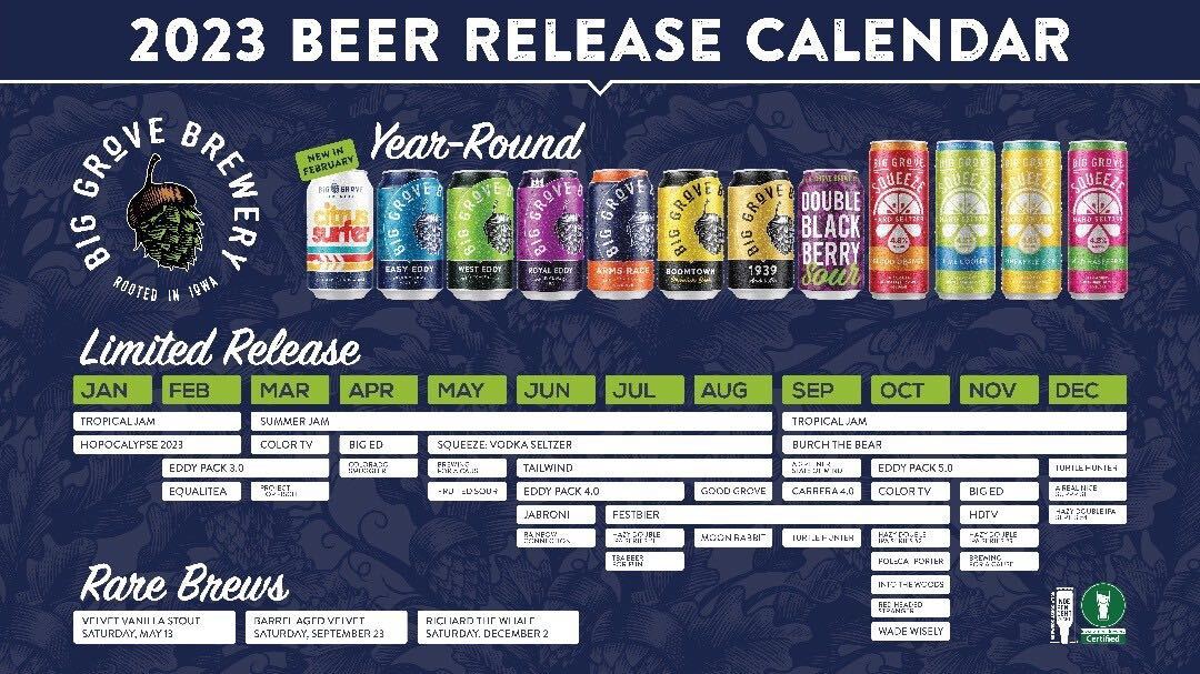 The PorchDrinking Comprehensive 2023 Beer Release Calendar Roundup
