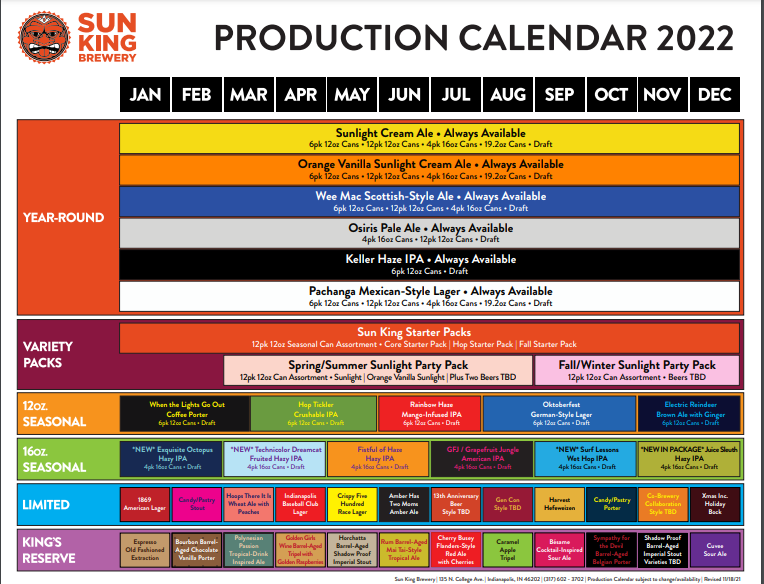 The PorchDrinking Comprehensive 2023 Beer Release Calendar Roundup