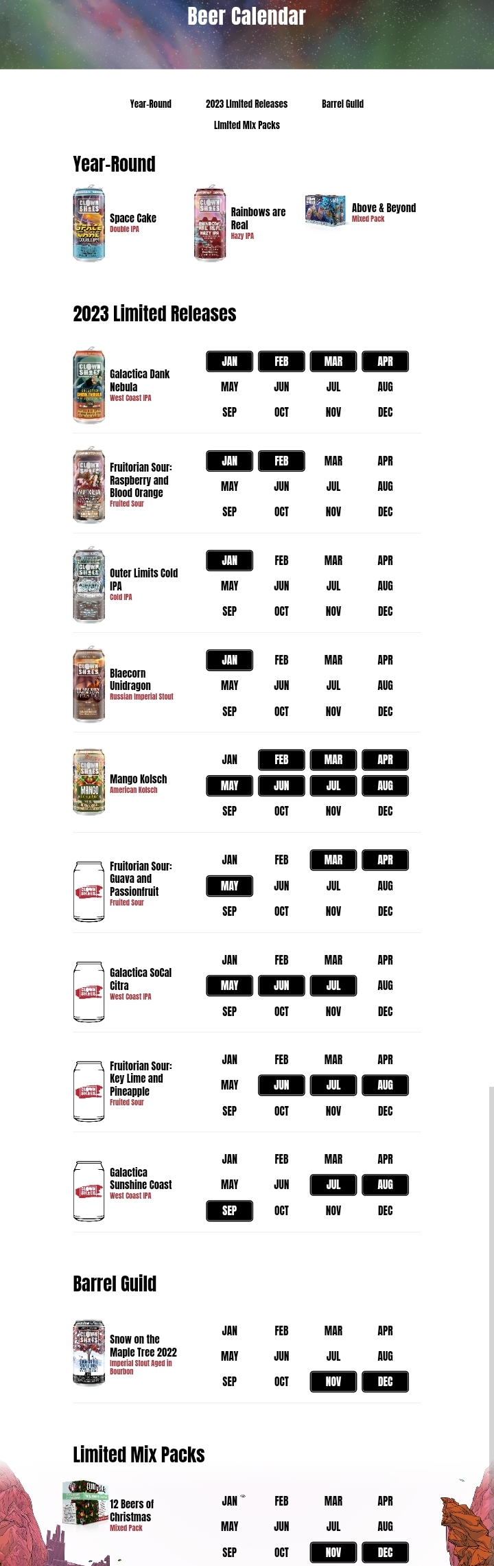 The PorchDrinking Comprehensive 2023 Beer Release Calendar Roundup