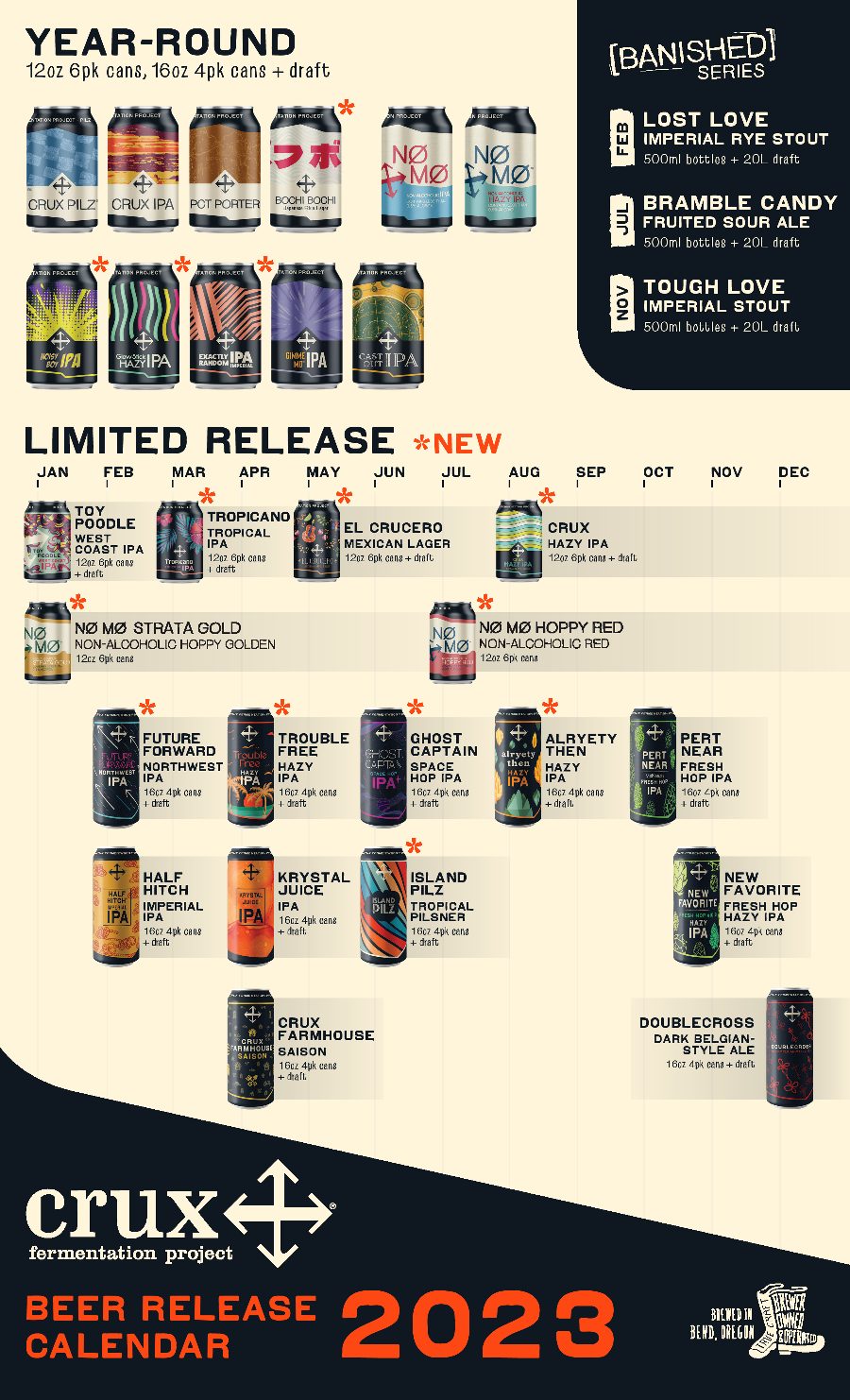 The PorchDrinking Comprehensive 2023 Beer Release Calendar Roundup