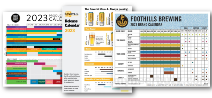 2023 Beer Release Calendar Roundup