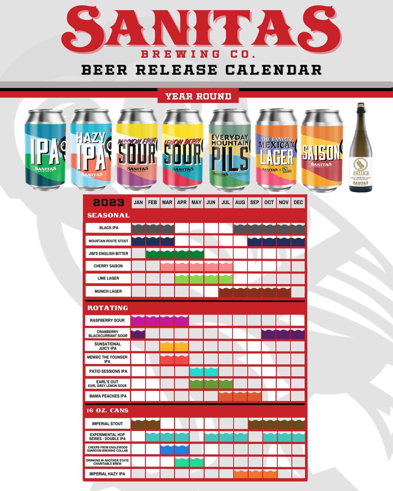 The PorchDrinking Comprehensive 2023 Beer Release Calendar Roundup