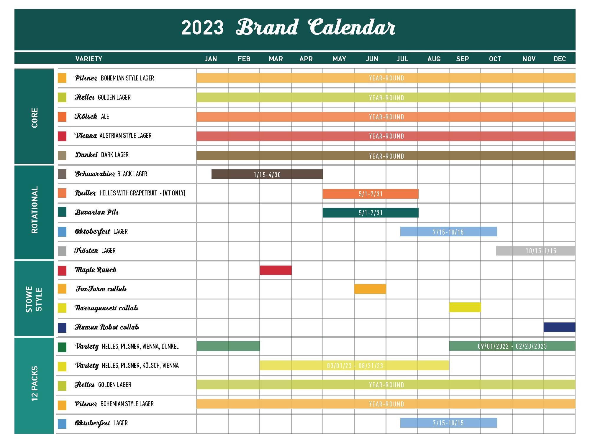 The PorchDrinking Comprehensive 2023 Beer Release Calendar Roundup