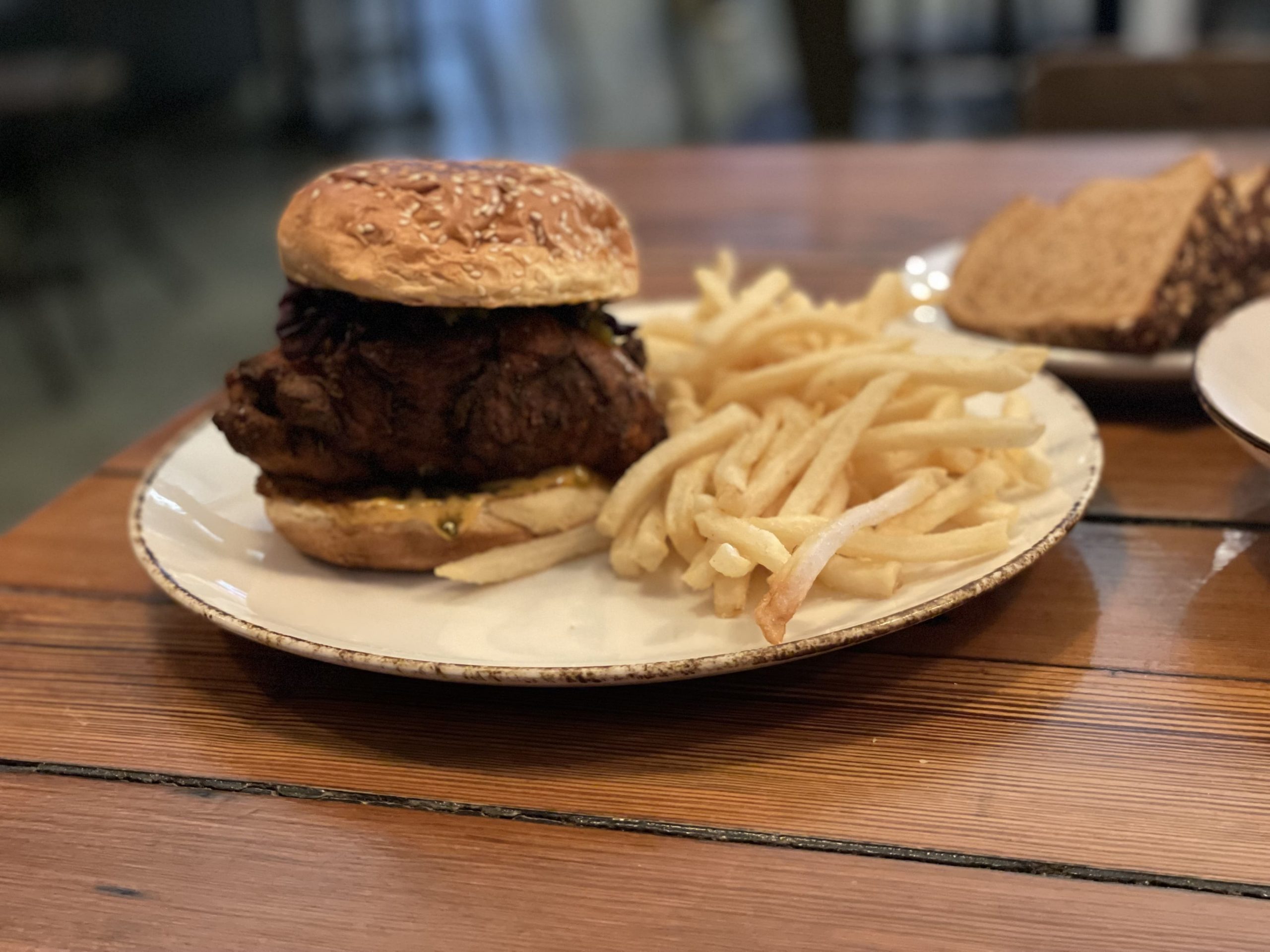 Forbidden Root's Spicy Chicken Sandwich