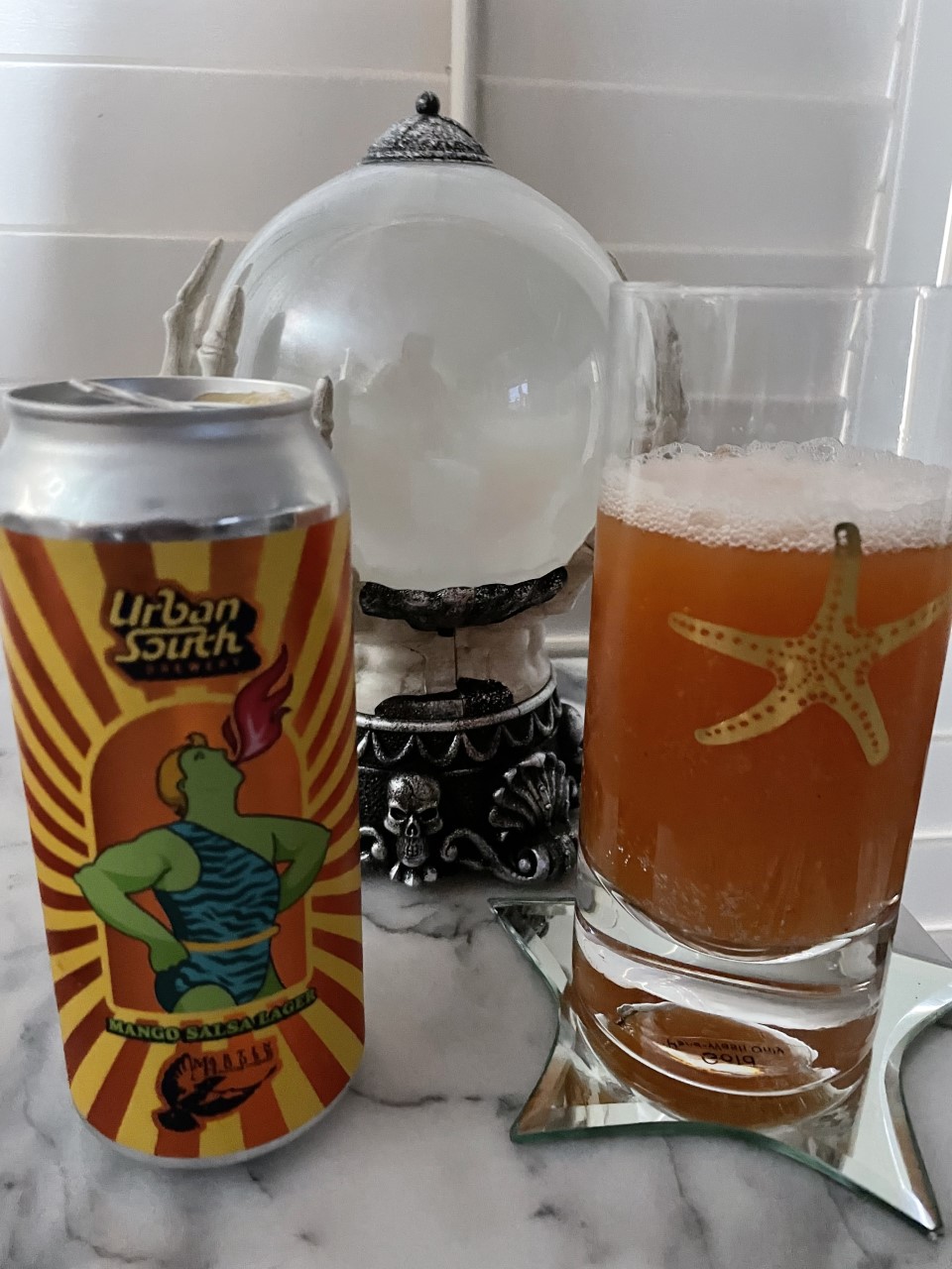 Urban South HTX & Martin House Fire Eater Mango Salsa Lager 