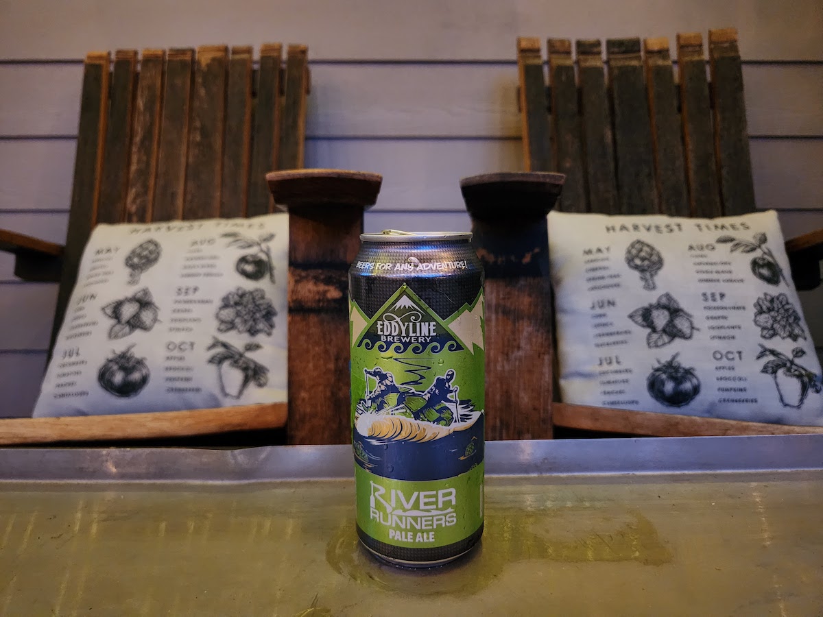 Eddyline Brewery's River Runners Pale Ale