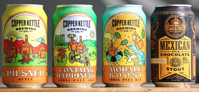 Copper Kettle new cans