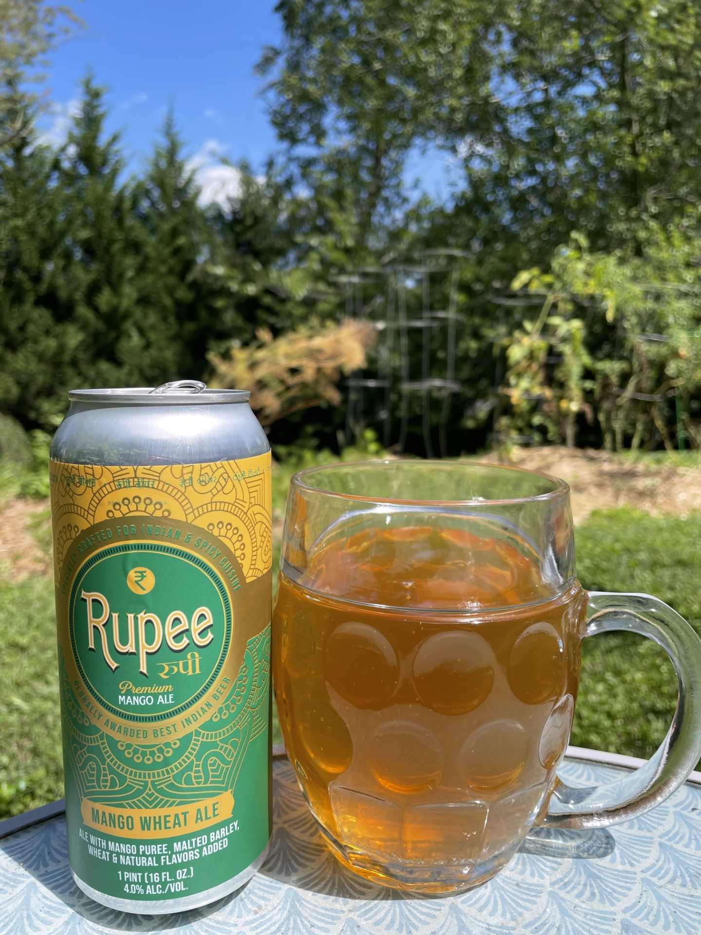 Rupee Beer Mango Wheat Ale