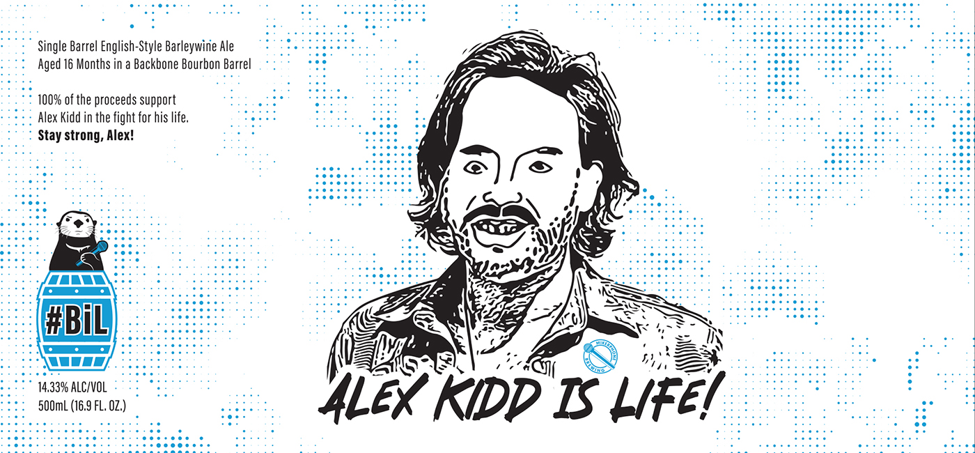 Flat Label Image, Alex Kidd if Life!