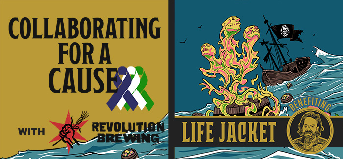 Feature IMage for Revolution Brewing's Collaborating for a Cause Installment