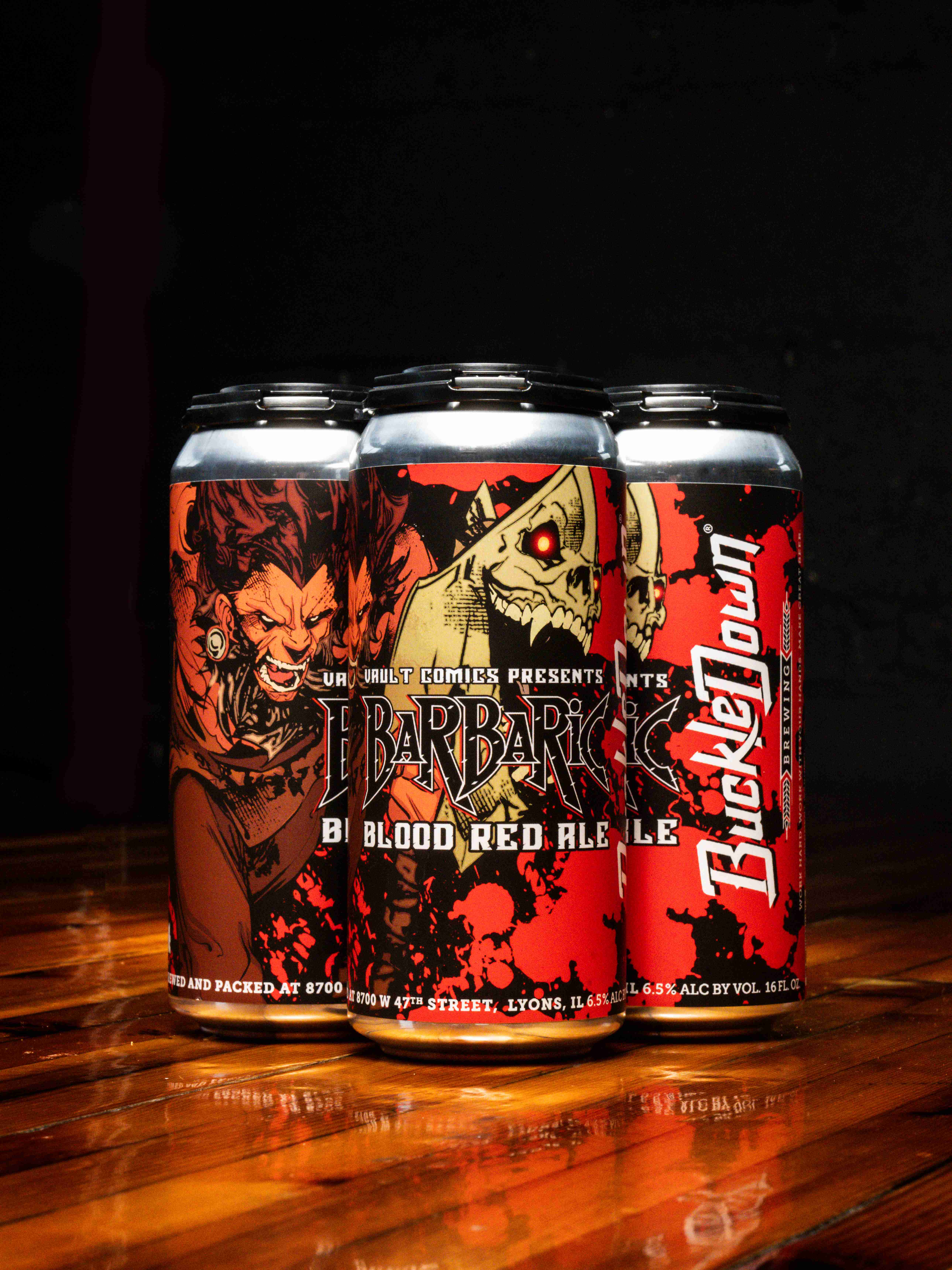 BuckleDown Brewing Barbaric Blood Red Ale