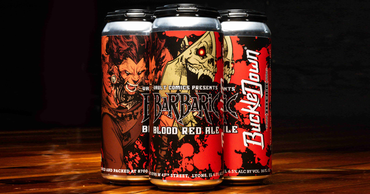 BuckleDown Barbaric Blood Red Ale