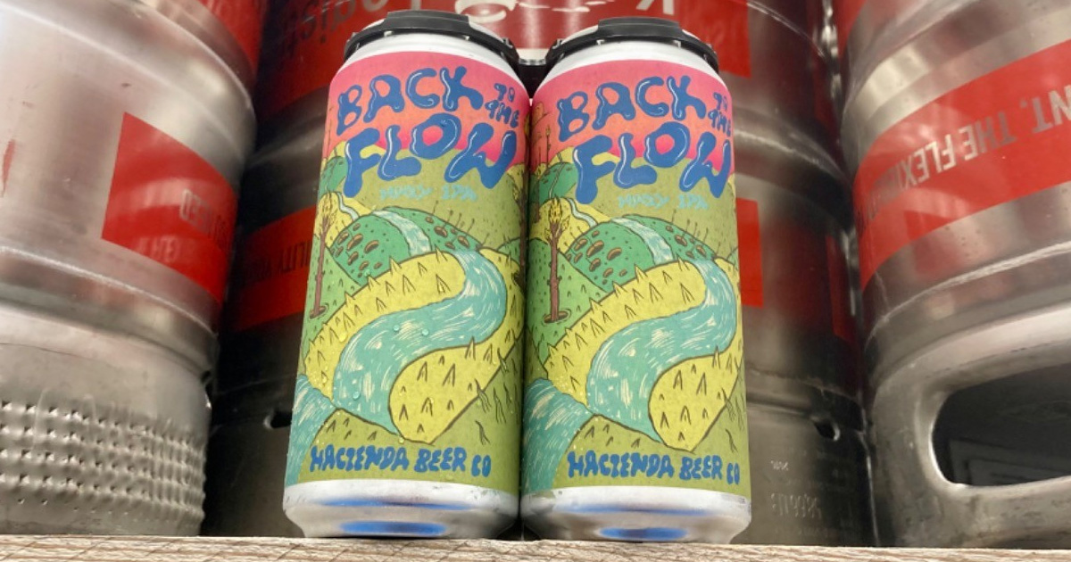 Hacienda Beer Co. Back To The Flow Hazy IPA