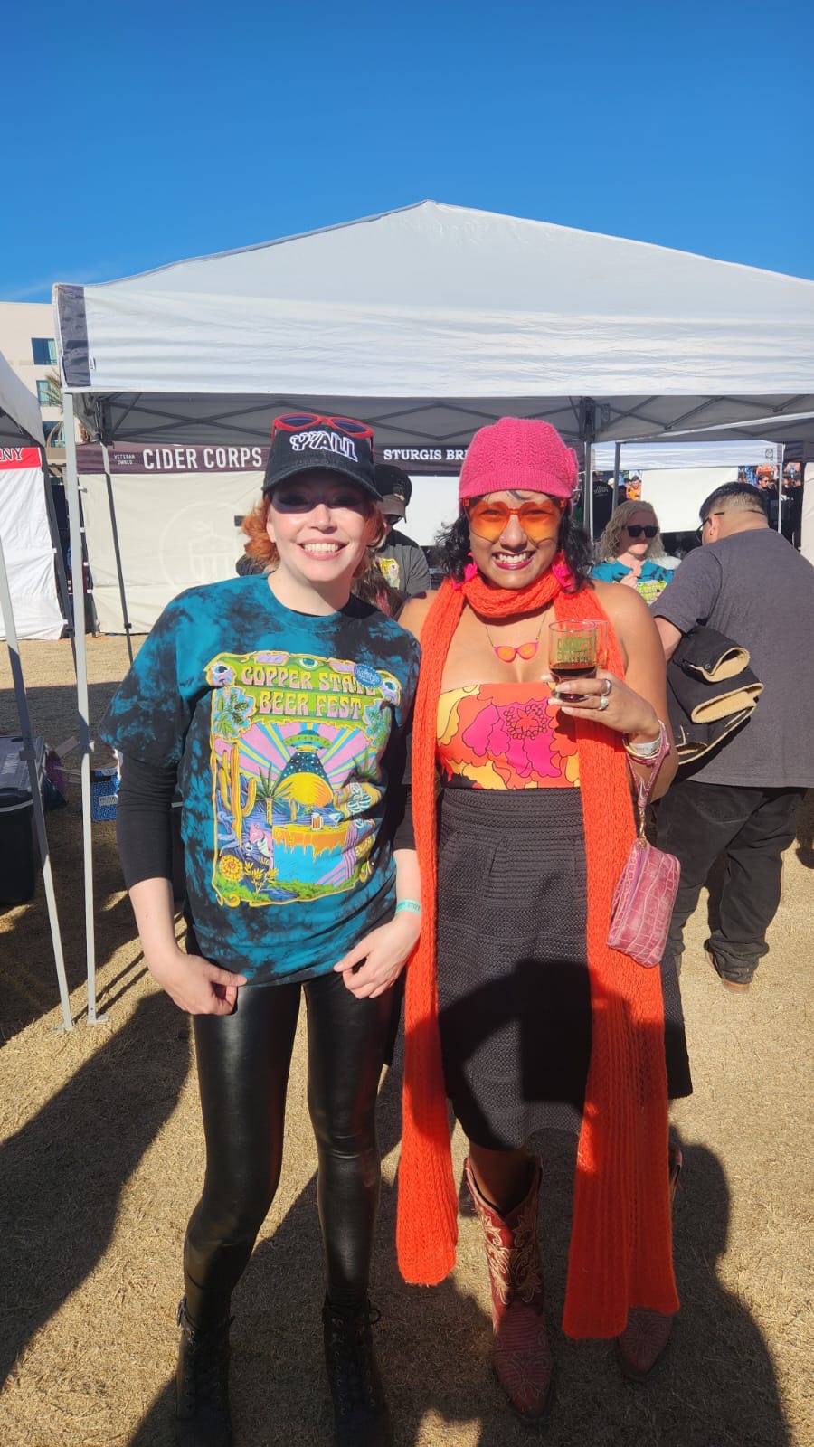 Copper State Beer Festival - Ruvani de Silva and Amanda Bear Lecter, credit Justin Brummer