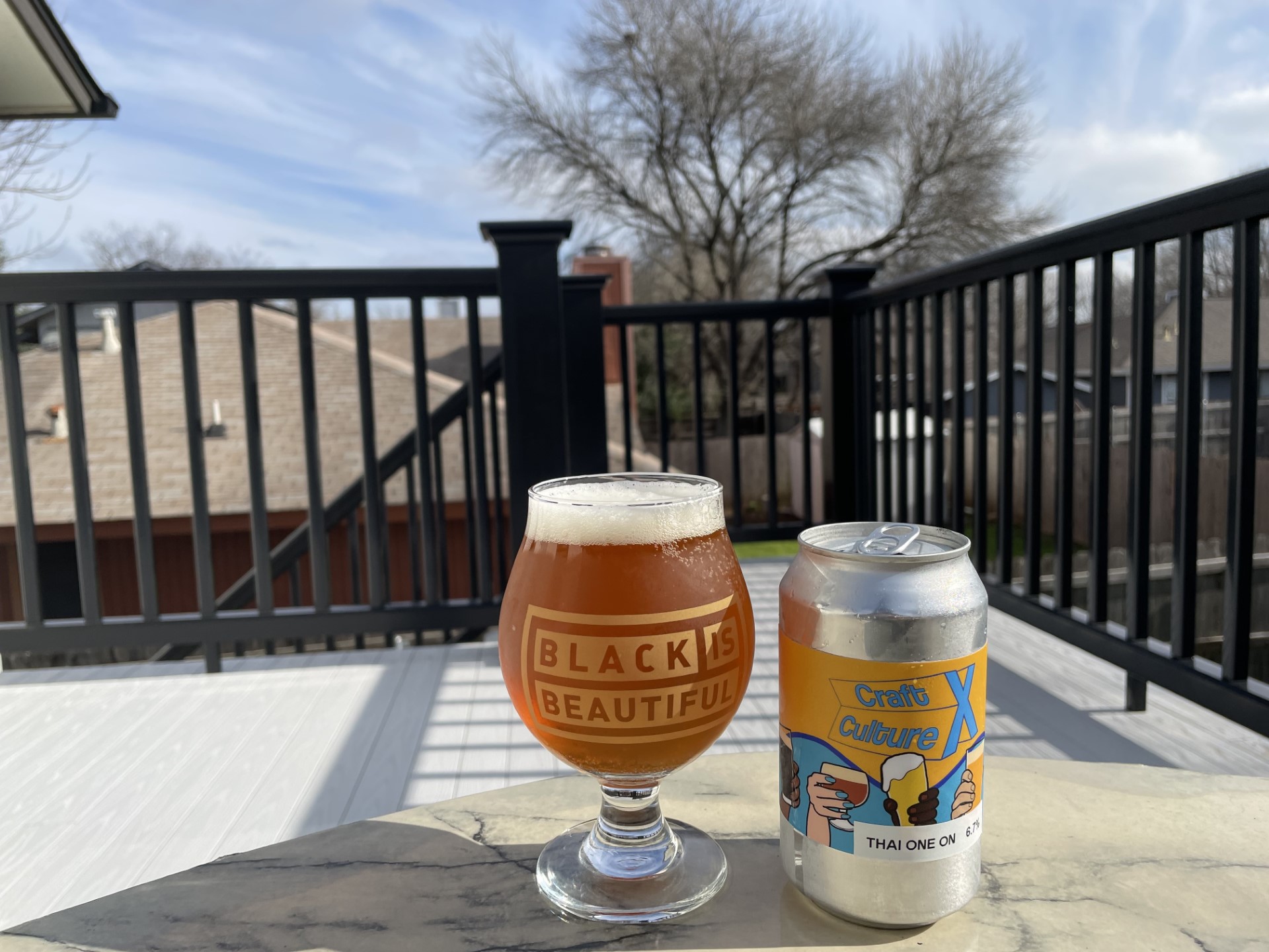 Craft Culture X Thai One On lemongrass-basil blonde ale