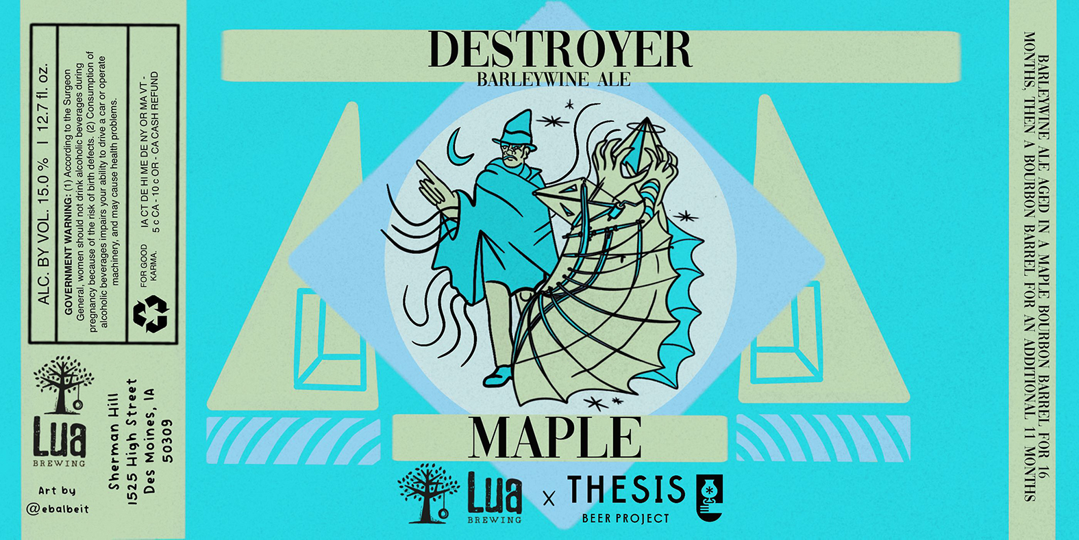 Destroyer Maple Label