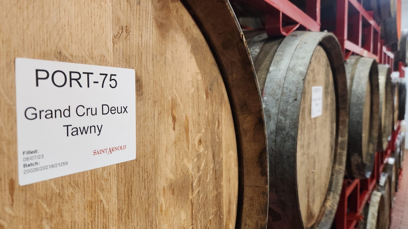 Saint Arnold Brewing Barrel Aged Beer and Cellar Tour, credit Justin Brummer