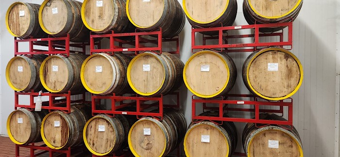 Saint Arnold Brewing Barrel Aged Beer and Cellar Tour, credit Justin Brummer