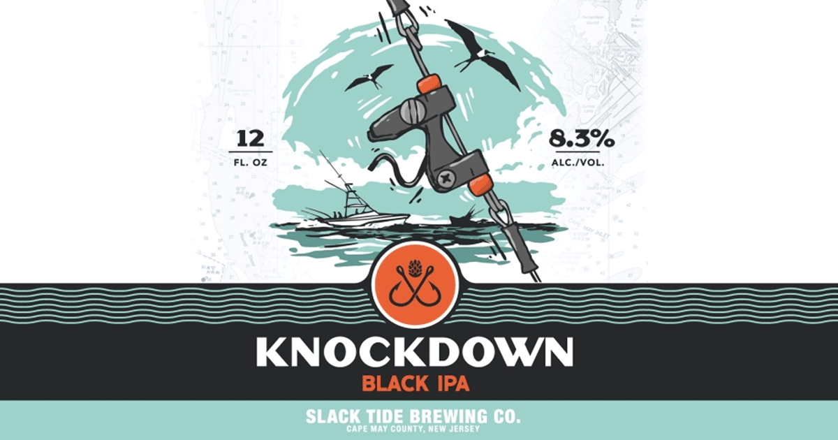 Slack Tide Brewing Knockdown Black IPA