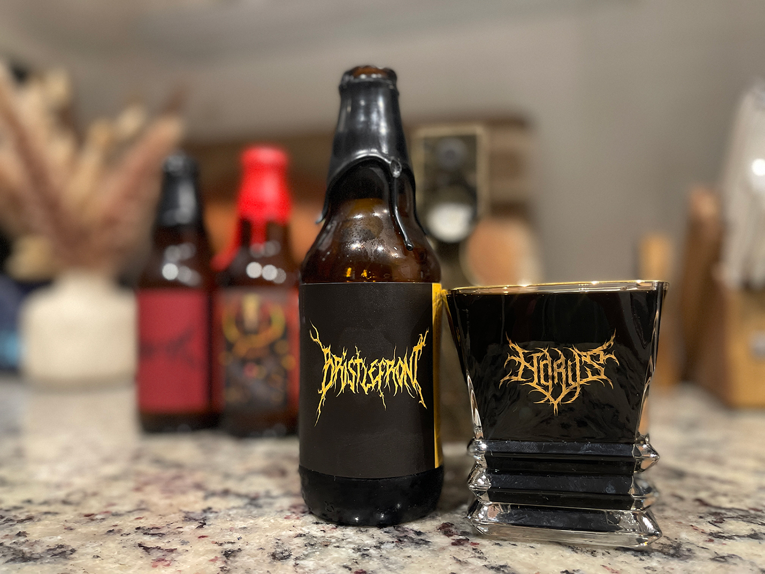 Review image, Horus's Bristlefront Quad Oaked Honey Stout