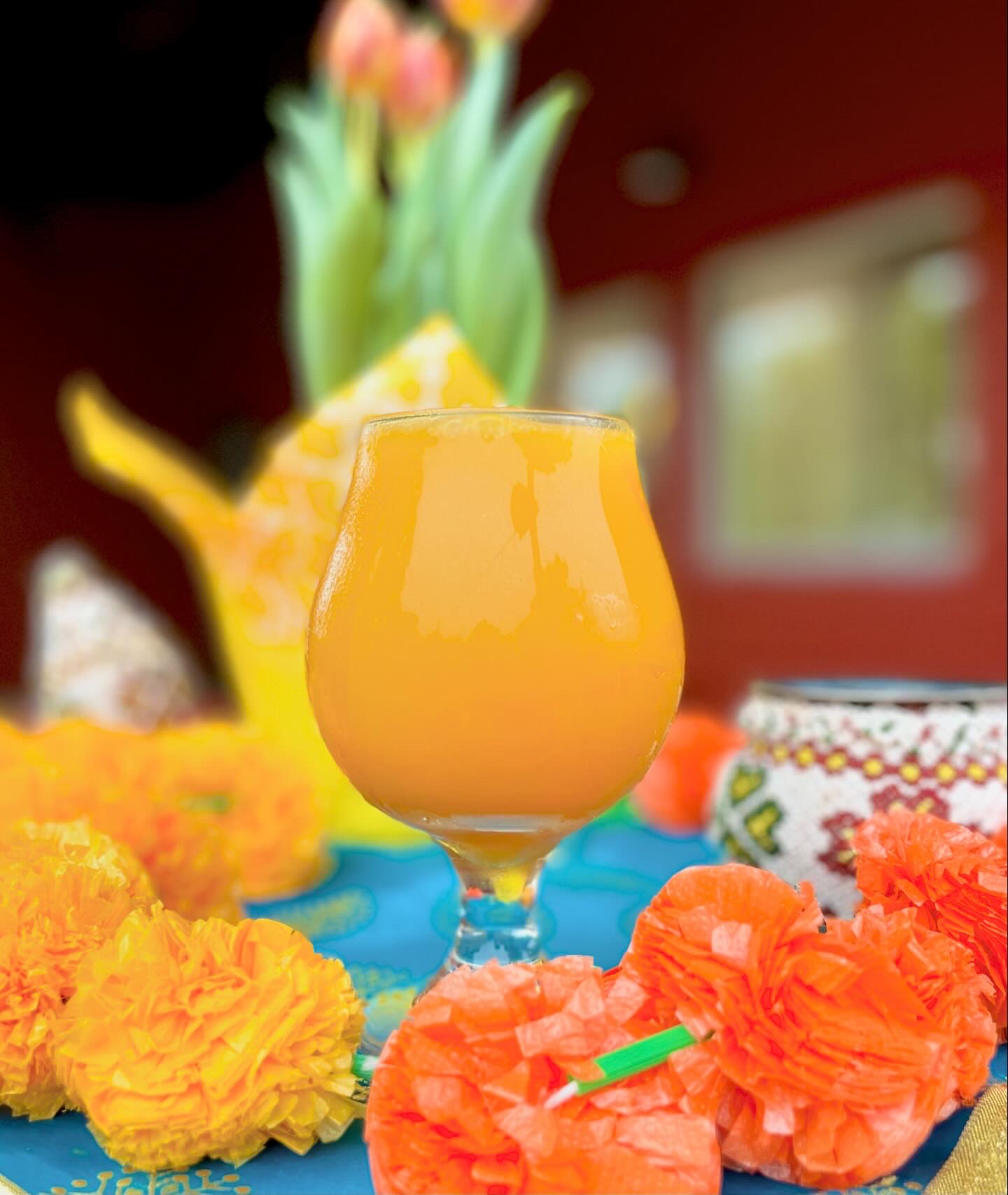 Roughhouse Brewing New Day Navroz Mango Lassi Sour Ale, photo credit Alex Pasternak