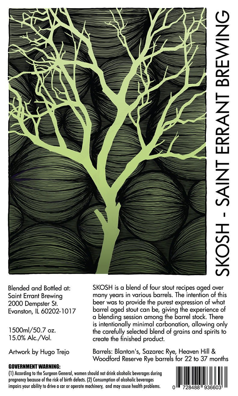 Label artwork for Saint Errant's Skosh
