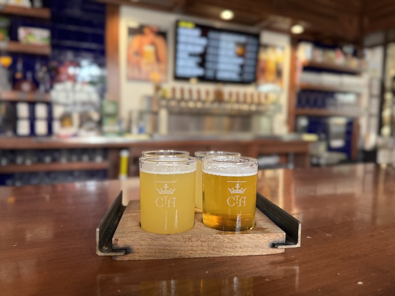 Call to Arms Brewing Flight