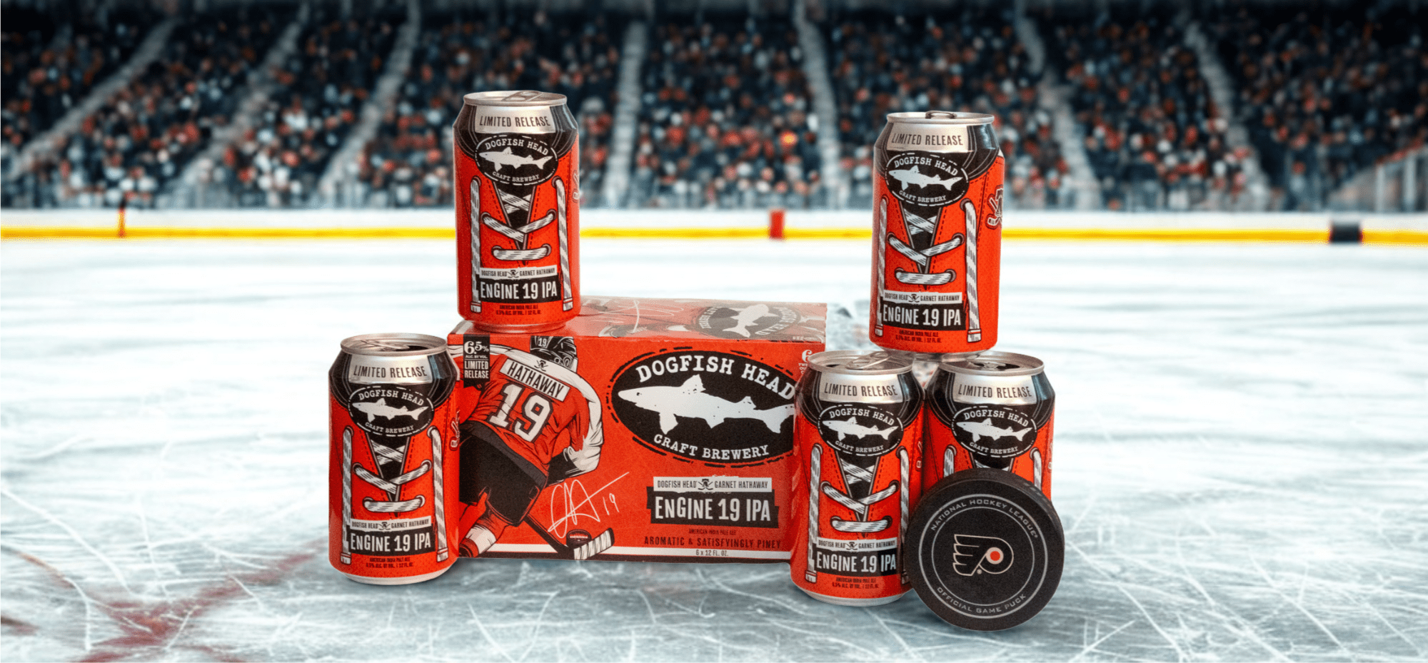 Engine 19 IPA Can on ice